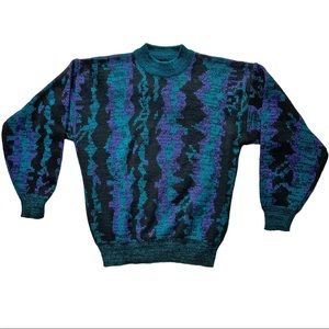 Permit Vintage Crewneck Geometric Men’s Sweater